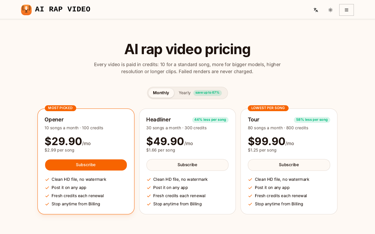 airapvideo pricing